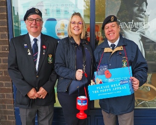Selling Poppies at RNA Rayleigh
