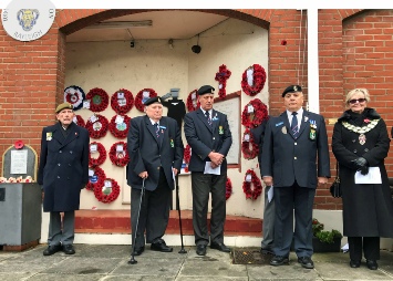 D Day Memorial at British Legion Rayleigh