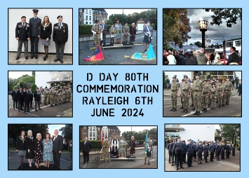 D Day Memorial at British Legion Rayleigh
