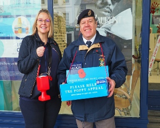 Selling Poppies at RNA Rayleigh